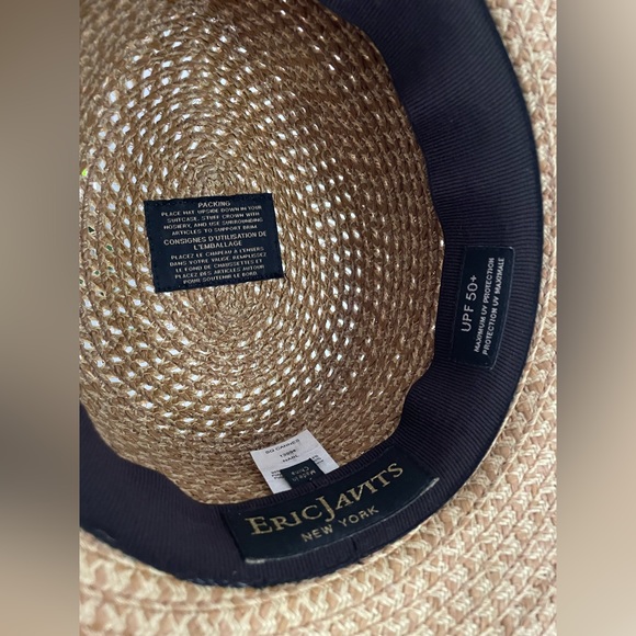 Eric Javits Cannes Hat - UPF50, not available online anymore. Unique brim! - Picture 3 of 6